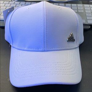 White adidas hat